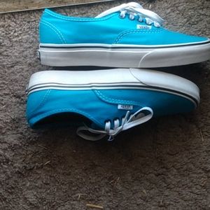 Vans unisex 8wmns 6.5mens aqua color